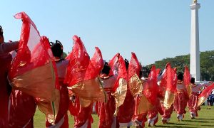 Peringatan HUT RI, Pemkot Madiun Kibarkan Ratusan Bendera Merah Putih