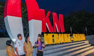 Menparekraf Gali Potensi Wisata di Kawasan Titik 0 KM Merauke 