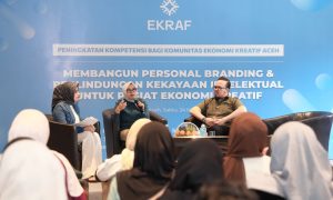 Kemenekraf Tingkatkan Kompetensi Komunitas Ekonomi Kreatif di Aceh Lewat Personal Branding