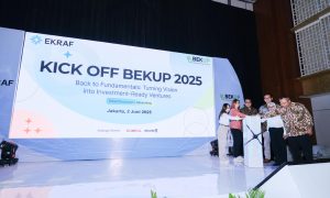 Menteri Ekraf Buka Kick Off BEKUP 2025, Gerakkan Inovasi Startup dan Buka Lapangan Kerja