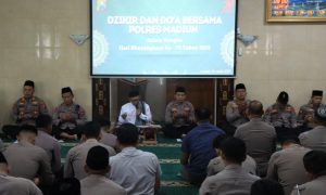 Peringati Hari Bhayangkara, Polres Madiun Gelar Dzikir dan Doa Bersama