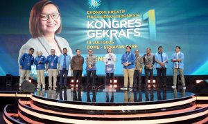 Wamen Ekraf Hadiri Kongres GEKRAFS, Tekankan Ekraf Fondasi Baru Pertumbuhan Nasional