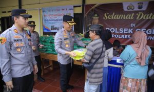 Gerakan Pangan Murah, Kapolres Madiun Lepas 35,7 Ton Beras