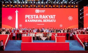 Presiden Prabowo Pimpin Karnaval Bersatu, Perlihatkan Energi Kolektif Bangsa