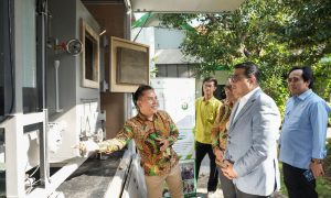 Menteri Ekraf Tinjau Inovasi Teknologi Ramah Lingkungan di UNUSA, Dorong Ekraf Berbasis Sains