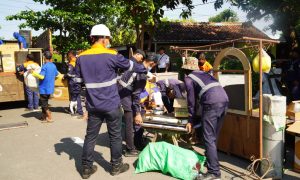 Wujud Komitmen Menjaga Aset Negara, KAI Daop 7 Madiun Tertibkan Rumah Perusahaan