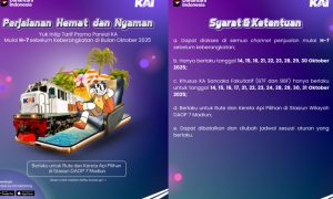 Perjalanan Hemat & Nyaman, KAI Daop 7 Madiun Hadirkan Tarif Parsial Kereta